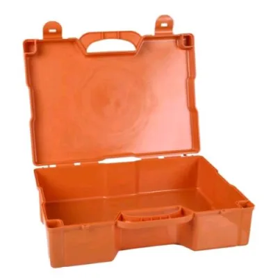 Gima Cassetta di Pronto Soccorso in Plastica 460X345X135 mm Vuota Arancio