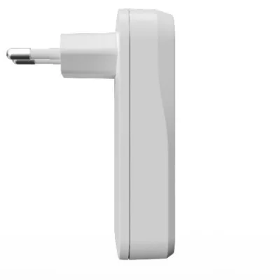 Cygnett Chargeplus Slim Caricabatterie da Rete Gan 65 W Dual USB-C Super Sottile Bianco