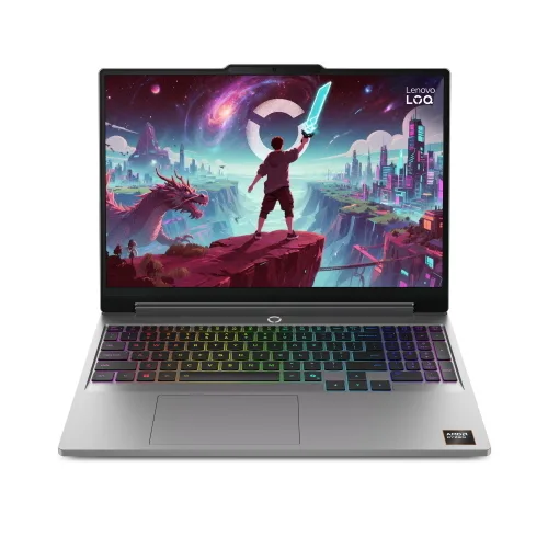 Lenovo Loq 15AHP11 15.3" Wuxga AMD Ryzen 7 250 RAM 16GB-SSD 1TB NVMe-Nvidia Geforce RTX 5060 8GB-Wi-Fi 6 + Gigabit LAN-Win 11 Home Grigio (83TN0056IX)