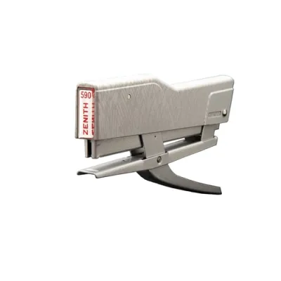 Zenith 590 Tech Cucitrice a Pinza Capacita' di Cucitura 15 Fogli Punti Serie 6/4-6/6 mm Grigio