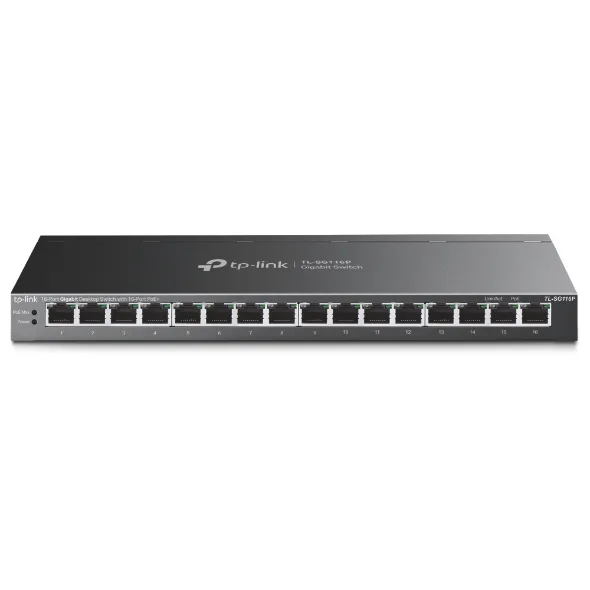 SWITCH 16P GIGABIT POE TPL INK DESKTOP RJ45 53W