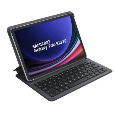 Samsung Galaxy Tab S10 Lite/S10 Fe Detach BT Keyboard Cover Custodia con Tastiera Bluetooth Nero