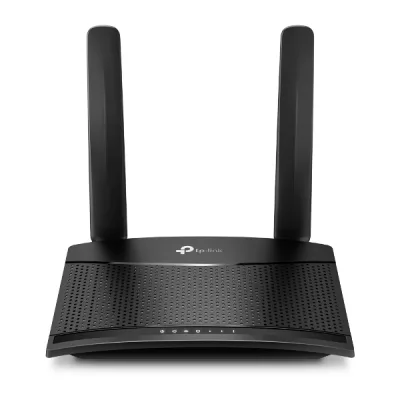 Tp-Link TL-MR100 4G Router Wireless 300Mbps 4G LTE Supporta fino a 32 Dispositivi Antenne Removibili Nero