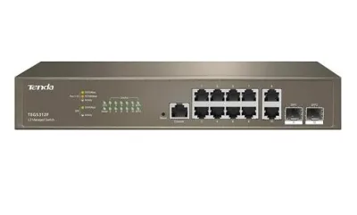 Tenda TEG5312F Switch 10 Porte Gigabit 10/100/1000 + 2P SFP L3 Managed