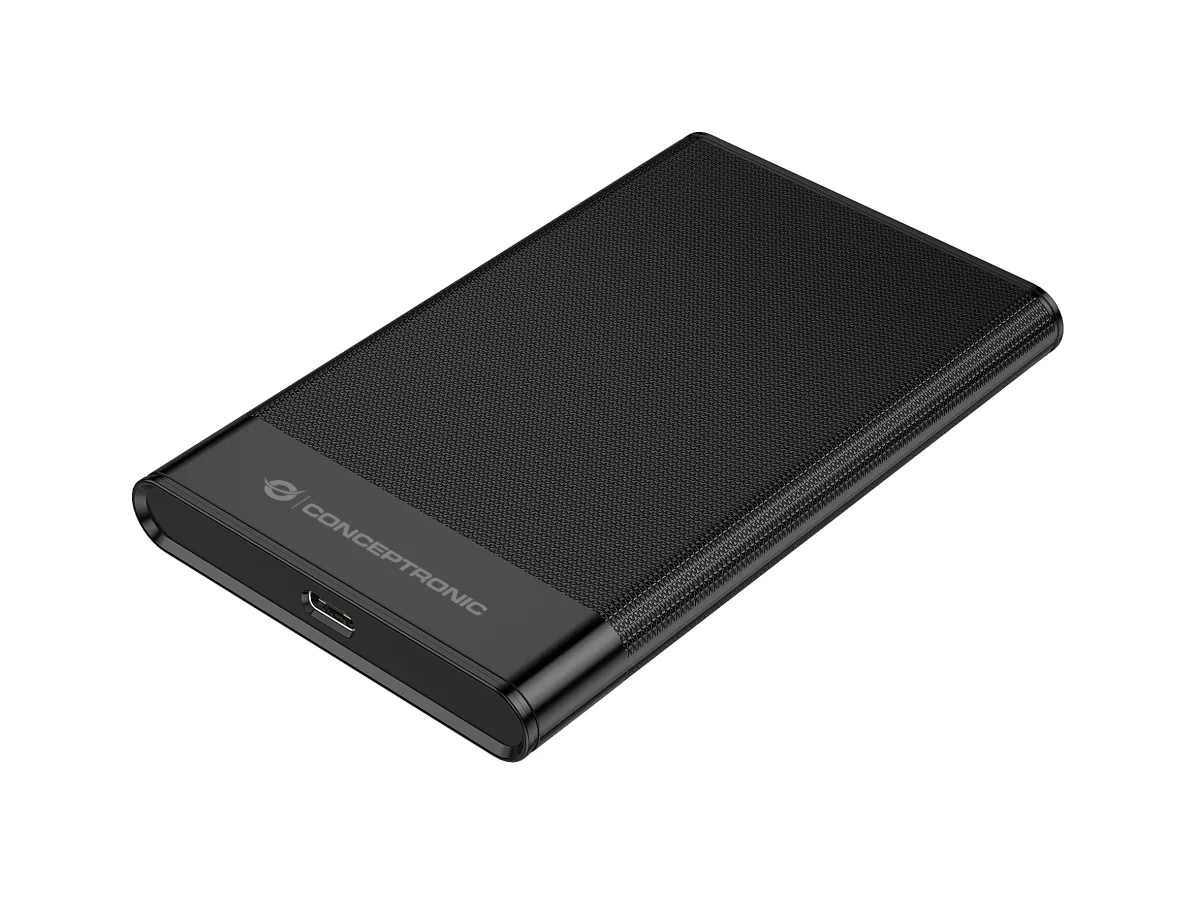 BOX 2.5 SATA TO USB C 3.2 BK MAX HDD/SSD 9,5MM 6GB/S MAX 10TB