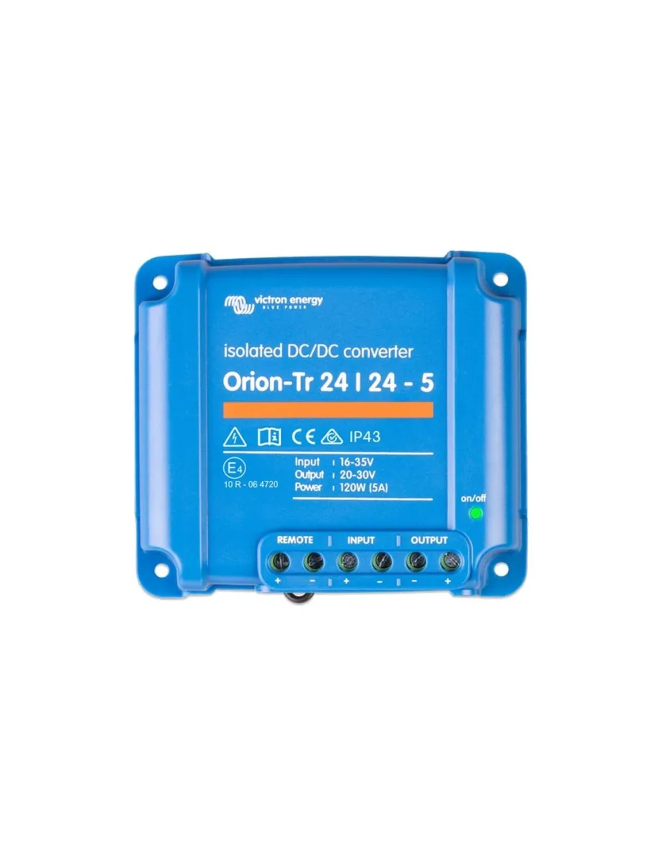 Convertitore di tensione DC-DC Orion-Tr Isolato 24/24-5A 120W Victron Energy - ORI242410110R