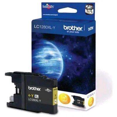Brother LC-1280XLY Cartuccia Giallo per MFC-J6510DW/J6910DW 1.200 PG