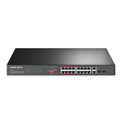 SWITCH DESKTOP MS106P POE RACK 2GBI 2P GIGABIT RJ45 16 POE