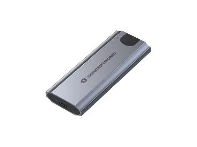 BOX ESTERNO SSD M.2 NVME USB 3.2 BK 10GB/S CASE ALLUMINIO