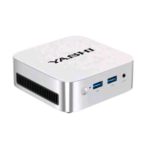 Yashi Nucky NY336 Mini PC AMD Ryzen 3 3300U RAM 8GB-SSD 256GB NVMe AMD Radeon Graphics-Wi-Fi 6 + Gigabit LAN-Win 11 Prof Argento