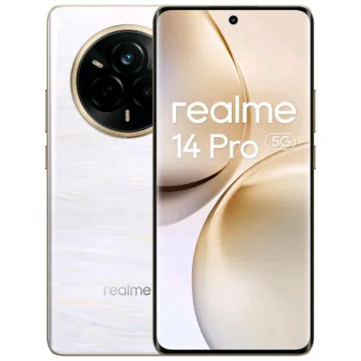 Realme 14 Pro 5G Dual SIM ai 6.77" Octa Core 256GB RAM 8GB 5G Italia Pearl White
