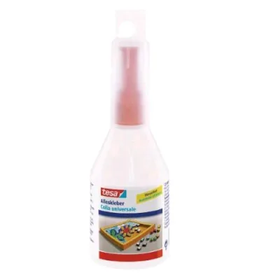 TESA Colla Liquida Universale Flacone da 90g Trasparente