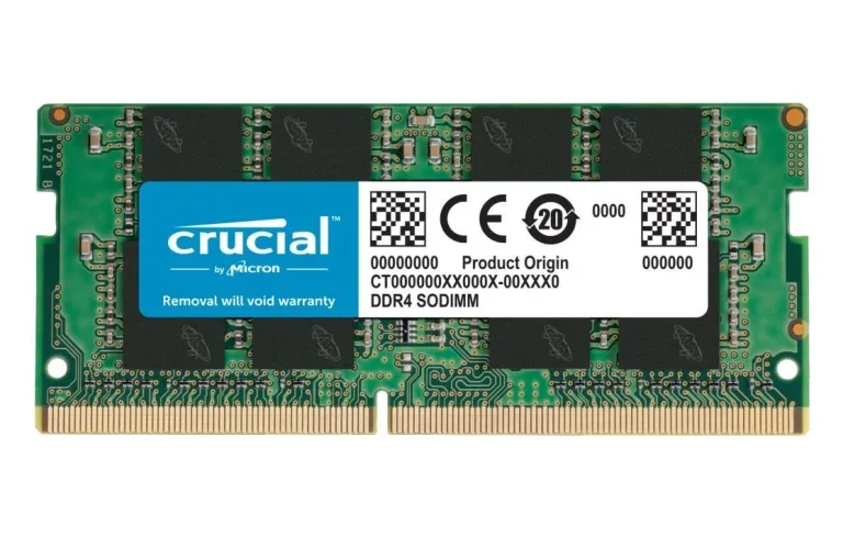 Crucial CT8G4SFRA32A Memoria RAM 8GB 3.200MHz Tipologia So-Dimm Tecnologia DDR4