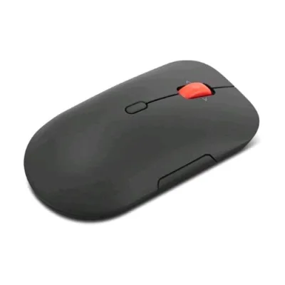 Lenovo Multi-Mode Pro Plus 6050 Mouse Bluetooth 5.3 + Wireless 2.4GHz 6 Pulsanti 4.000 DPI Nero