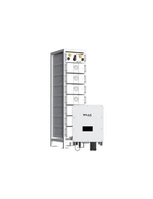 Sistema di accumulo trifase inverter 50kW batteria al litio 100.1kWh TB-HR140 Solax Power