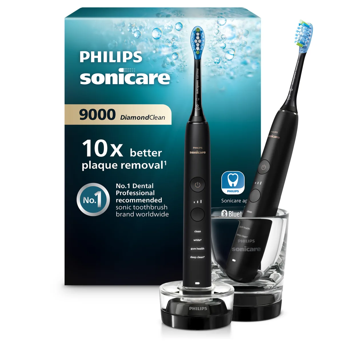 SPAZZOLINO DA DENTI ELETTRICO CON PHILIPS HX9914/54 SONICARE S9000
