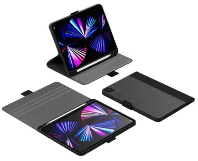 CUSTODIA IPAD PRO 11 2024 BLACK CYGNETT