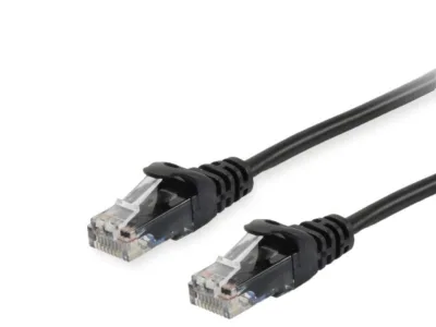 CAVO RETE UTP CAT.6 0,25MT NERO