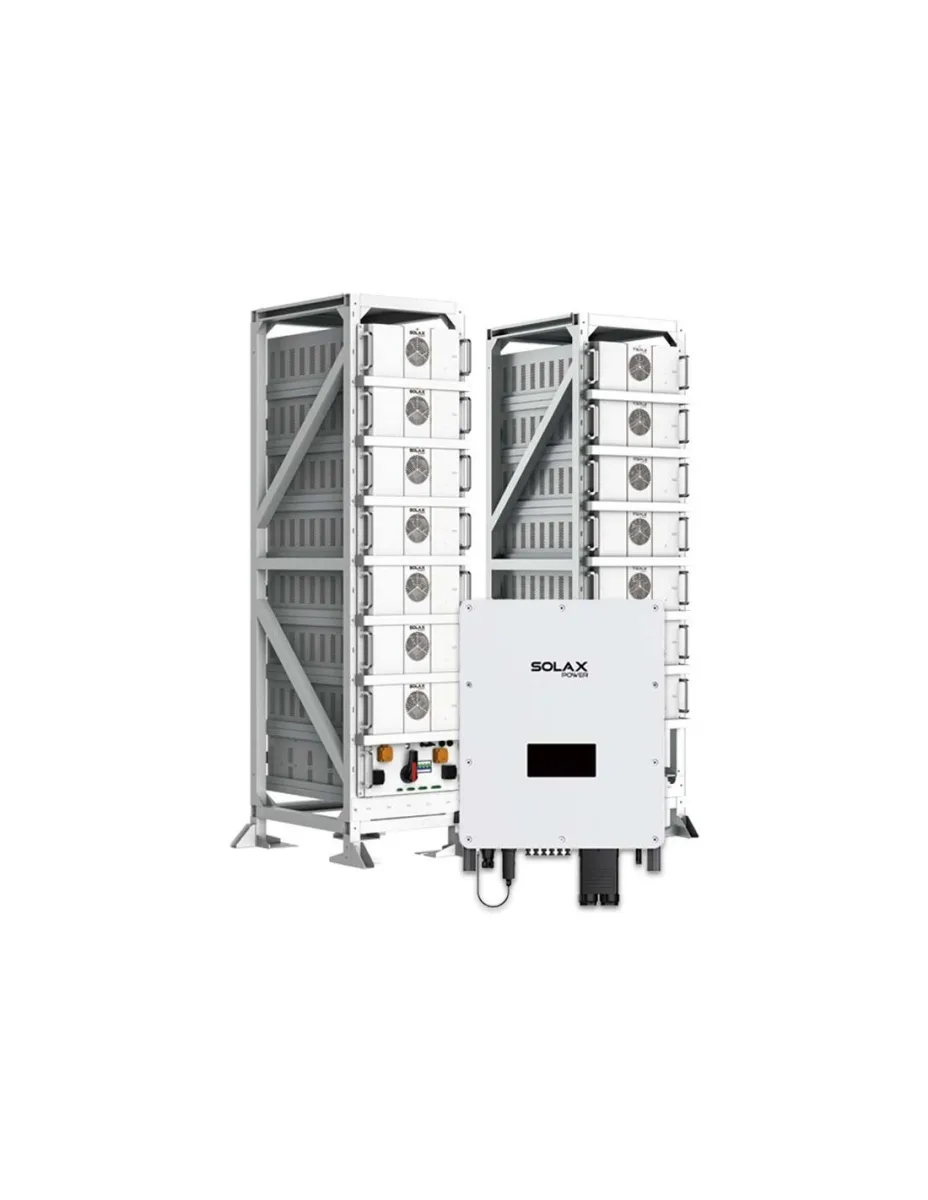 Sistema di accumulo trifase inverter 60kW batteria al litio 128.7kWh TB-HR140 Solax Power