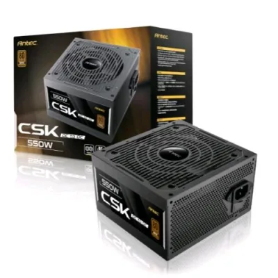 Antec CSK550DC Ec Alimentatore 550 W 80 Plus Bronze Active PFC Nero