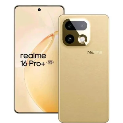 Realme 16 Pro+ 5G Dual SIM 6.8" Octa Core 512GB RAM 12GB Italia Sunshine Gold