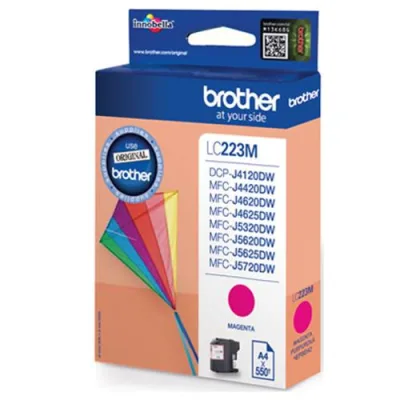 Brother LC-223M Cartuccia 550PG Magenta