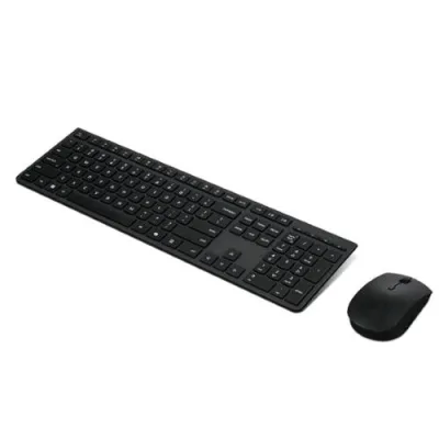 Lenovo Professional Kit Mouse e Tastiera Ricaricabili Wireless Multidispositivo Tastiera Ful Size Qwerty Wireless 2.4 GHz Bluetooth Ricaricabile + Mouse