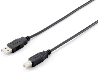 CAVO USB 2.0 A-B 1,8MT M/M BK