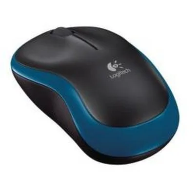 Logitech M185 Mouse Ottico Wireless Nero Blu