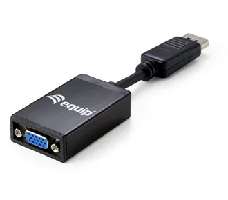 ADATTATORE DP-VGA 2K M/F BK 1920X1080 @60HZ CON CAVO 0,15MT