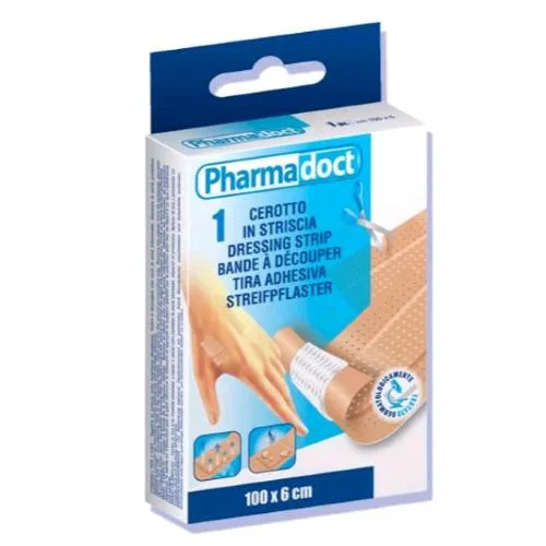 Gima Pharmadoct Cerotto a Striscia 100X6 cm Rosa