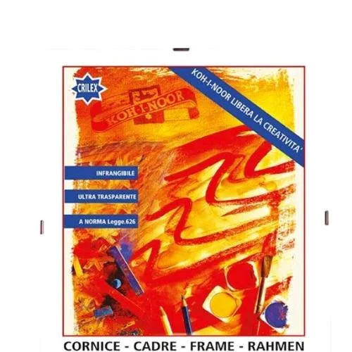 KOH-I-NOOR Cornice da Muro in Crilex 30X40 cm Trasparente