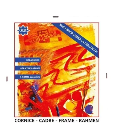KOH-I-NOOR Cornice da Muro in Crilex 50X70 cm Trasparente