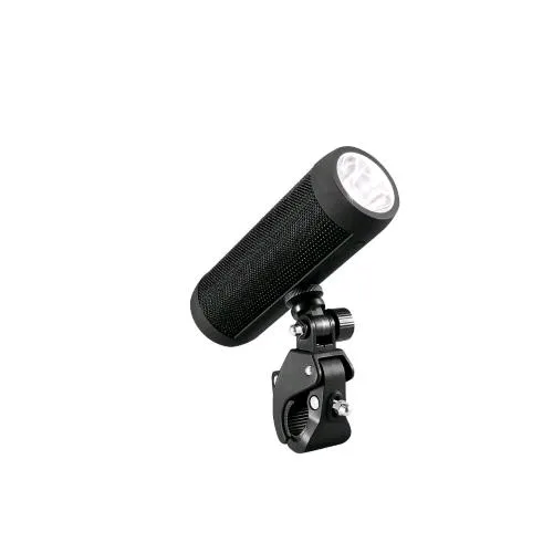 Celly Bike Speaker Wireless / SD Torcia e Powerbank con Pinza per Aggancio al Manubrio Nero