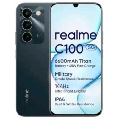 Realme C100 5G Dual SIM 6.8" Octa Core 128GB RAM 4GB 5G Italia Green