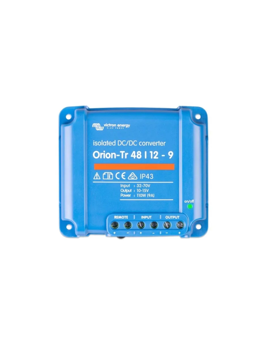 Convertitore di tensione DC-DC Orion-Tr Isolato 48/12-9A Victron Energy - ORI481210110