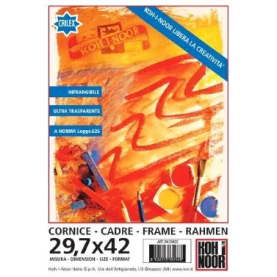 KOH-I-NOOR Crilex Cornice a Vista da Muro in Vetro 420X297 mm Trasparente