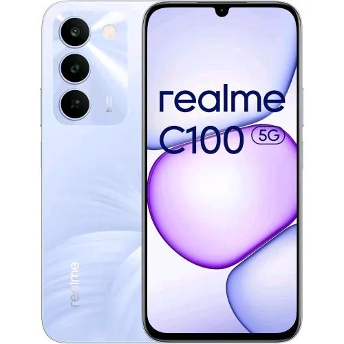 Realme C100 5G Dual SIM 6.8" Octa Core 128GB RAM 4GB 5G Italia Purple