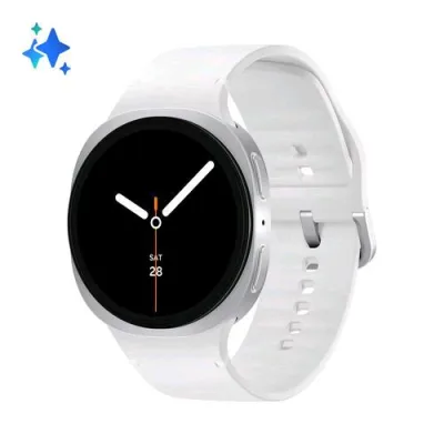 Samsung L320 Galaxy WATCH8 40mm Display Amoled 1.3" GPS Wi-Fi Bluetooth 5.3 NFC Resistente fino a 5 Atm IP68 Silver