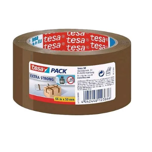 TESA Nastro da Imballo Extrastrong 50mm x 66m Avorio Conf 6 Pz.