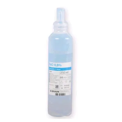 Gima Soluzione Salina Sterile B-Braun Ecolav Flacone con Dosatore da 250 ml