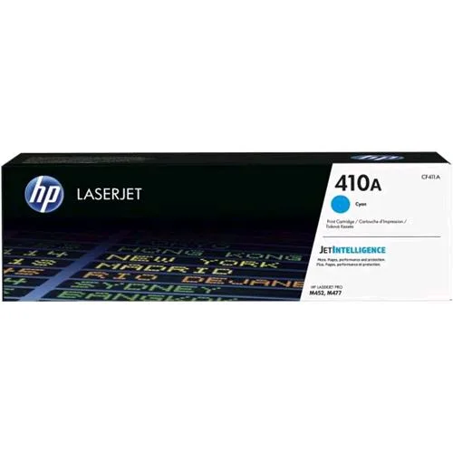 HP 410A Toner Ciano per Laserjet Pro Color M452NW/M452DN/M477FNW MFP/M477FDN MFP/M477FDW MFP 2.300 Pag