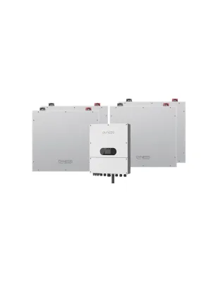 Sistema di accumulo monofase inverter 6kW Dyness batteria al litio 20.48kWh DL5.0C