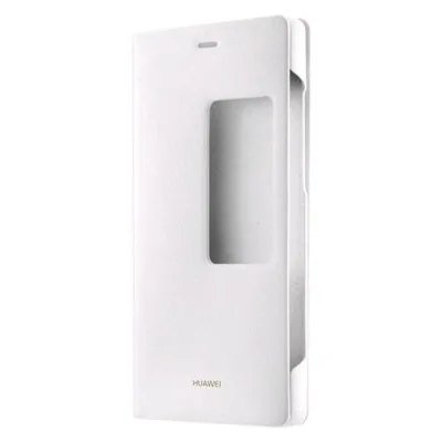 Huawei P8 View Flip Cover Originale White