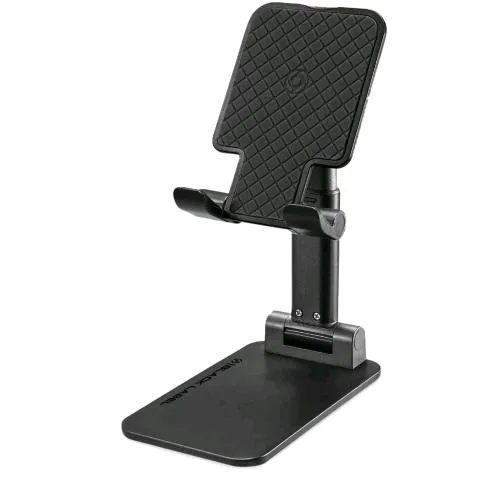Celly Smartphone/Tablet Holder Supporto da Scrivania per Smartphone e Tablet fino a 10.5" Nero