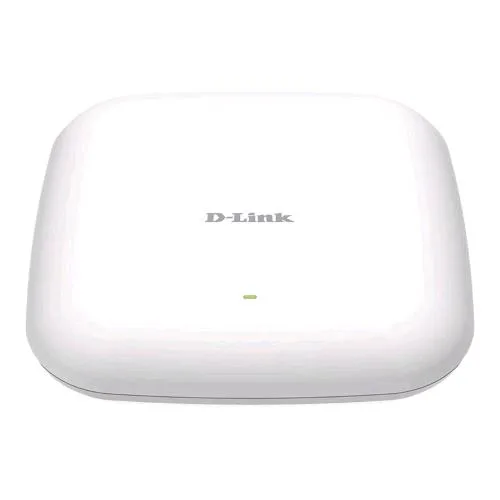 D-Link Dap-X2810 Nuclias Connect Access Point Wireless Wi-Fi 6 Dual Band 2.4/5 GHz Mimo POE Montaggio a Parete / a Soffitto Bianco