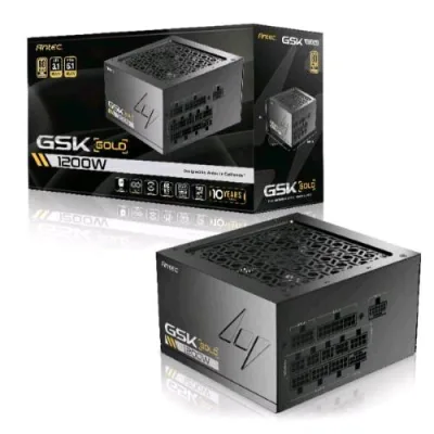 Antec GSK2000 Ec Alimentatore 1.200 W Modulare 80 Plus Gold PFC Attivo ATX 3.1 Nero