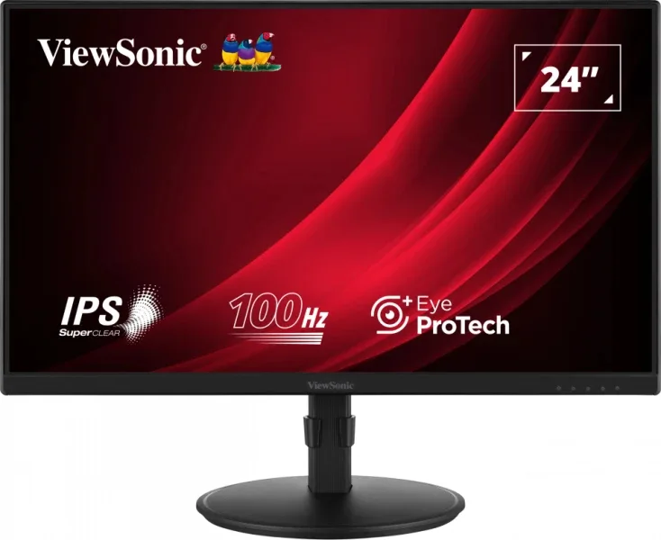 MON 24IPS FHD HDMI DP VGA 99%RGB 100HZ VG2408A MM REG ALT PIVOT USB