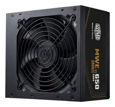ALIMENTATORE 650W BRONZE 80+ NO MOD NO MODULARE 120MM V3 230V MWE ATX