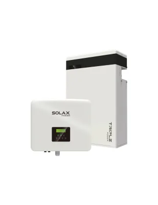 Sistema di accumulo monofase inverter 7.5kW batteria al litio 5.8KWh T-BAT-H5.8 Solax Power